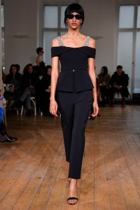 Runway at Huishan Zhang RTW Fall 2022 on February 19, 2022 in London