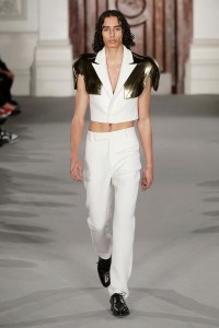 Runway at Kaushik Velendra RTW Fall 2022 ​on February 19, 2022 in City.