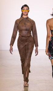 Runway at Kim Shui RTW Fall 2022 ​on February 12, 2022 in New York.