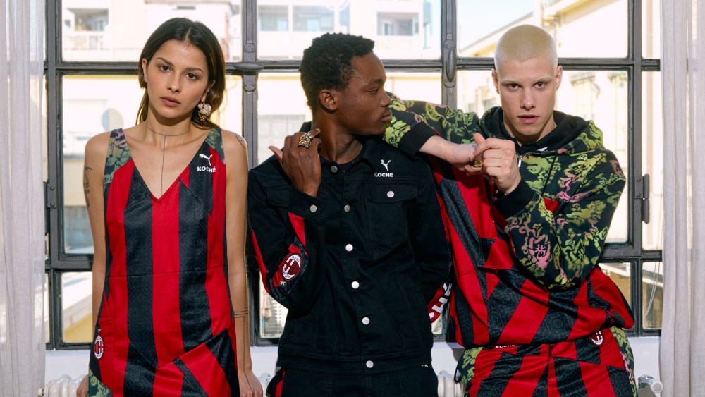 Koché x AC Milan x Puma capsule