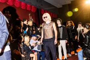 The scene in the front row at Midnight Studios by Shane Gonzales.