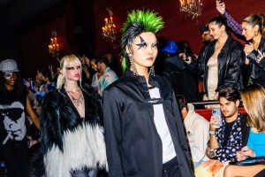 The scene in the front row at Midnight Studios by Shane Gonzales.