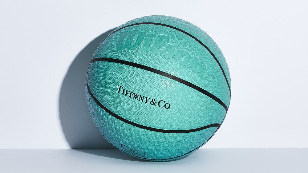 Daniel Arsham's basketball for Tiffany & Co.