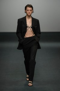 Runway at Nensi Dojaka RTW Fall 2022 ​on February 19, 2022 in City.