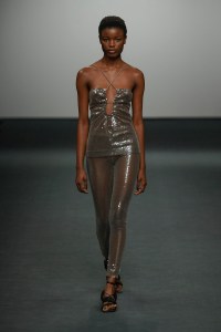 Runway at Nensi Dojaka RTW Fall 2022 ​on February 19, 2022 in City.