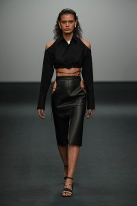 Runway at Nensi Dojaka RTW Fall 2022 ​on February 19, 2022 in City.