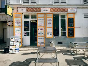 The Gasoline Stand, a mix between a concept store and a coffee shop.
