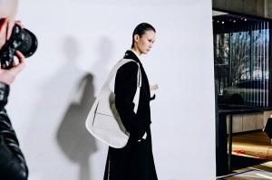 Backstage at Peter Do RTW Fall 2022