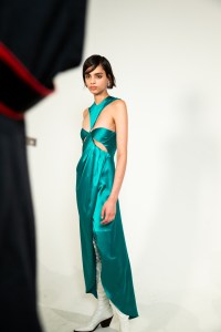 Backstage at Prabal Gurung RTW Fall 2022