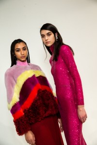 Backstage at Prabal Gurung RTW Fall 2022