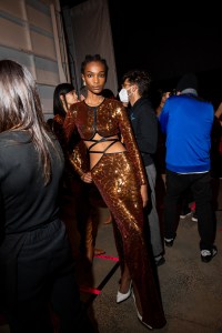 Backstage at Prabal Gurung RTW Fall 2022