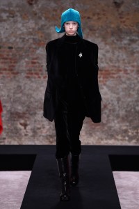 Runway at Raf Simons RTW Fall 2022 on February 21, 2022 in London