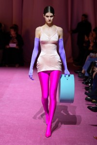 Runway at Richard Quinn RTW Fall 2022 ​on February 19, 2022 in City.