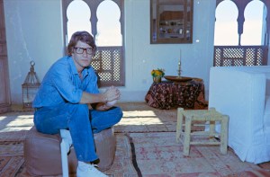 Yves Saint Laurent during a visit to his home in Marrakesh, Morocco on March 31, 1972.
