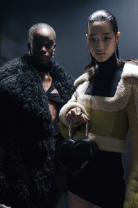 Backstage at Ambush RTW Fall 2022