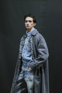 Backstage at Diesel RTW Fall 2022