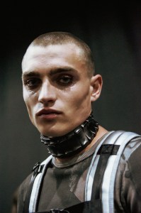 Backstage at Diesel RTW Fall 2022