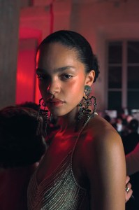 Backstage at GCDS RTW Fall 2022