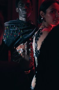 Backstage at GCDS RTW Fall 2022