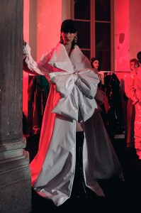 Backstage at GCDS RTW Fall 2022