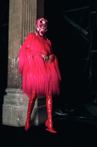 Backstage at GCDS RTW Fall 2022
