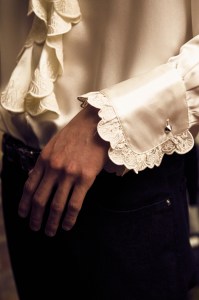 Backstage at GCDS RTW Fall 2022