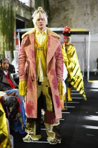 Backstage at Marni RTW Fall 2022