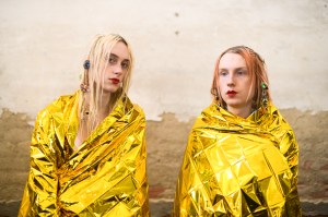 Backstage at Marni RTW Fall 2022