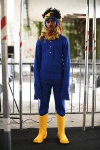 Backstage at Marni RTW Fall 2022