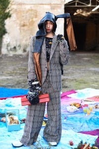 Backstage at Marni RTW Fall 2022