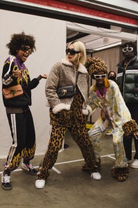 Backstage at Palm Angels RTW Fall 2022