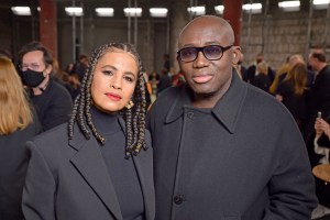 Front Row at Botegga Veneta RTW Fall 2022