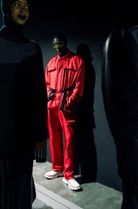 Backstage at Ferrari RTW Fall 2022