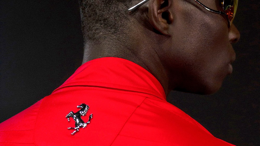 Backstage at Ferrari RTW Fall 2022
