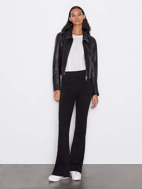 Premium denim brand Frame sold out of its Jetset Jean, a one-size-fits-most denim style geared toward travelers taking long flights.
