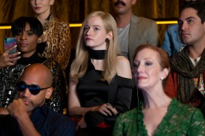 Inventing Anna. Julia Garner as Anna Delvery in episode 102 of Inventing Anna. Cr. David Giesbrecht/Netflix © 2021