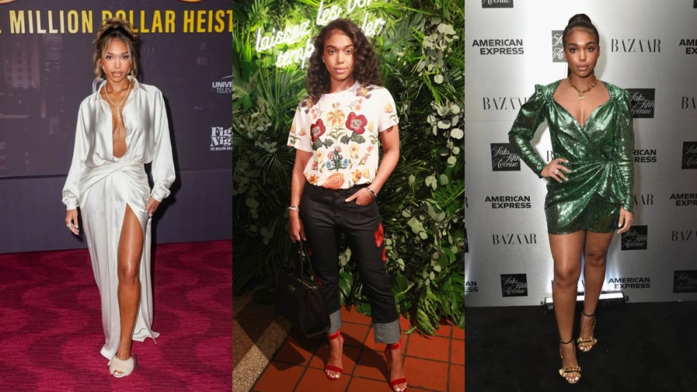 Lori Harvey, sandals, red carpet, celebrity style, sneakers, pumps, slides