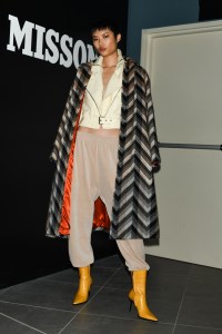 Backstage at Missoni RTW Fall 2022