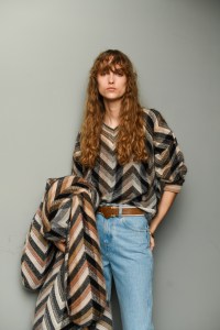 Backstage at Missoni RTW Fall 2022