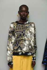 Backstage at Missoni RTW Fall 2022