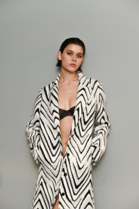 Backstage at Missoni RTW Fall 2022