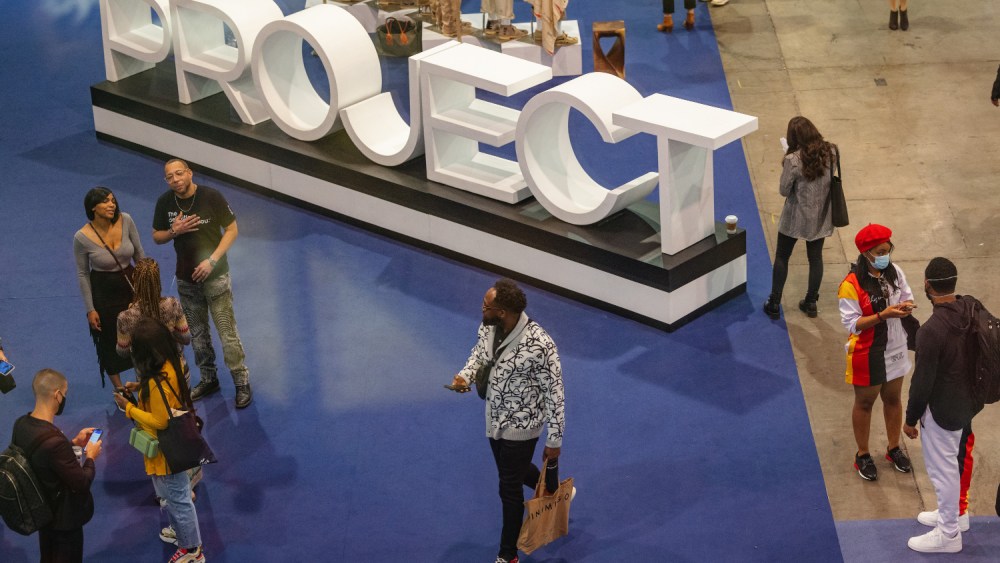 Looser fits, finishing details and non-denim companion pieces to jeans trended at the Project and Magic trade shows last week in Las Vegas.