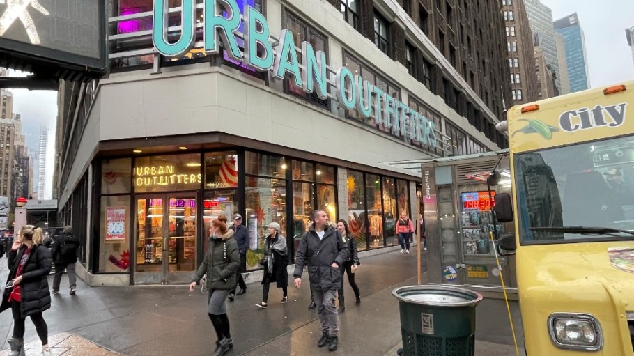 An Urban Outfitters store in Manhattan. Fashion companies across the board are battling through disruption and looking to get their bottom lines back on track.