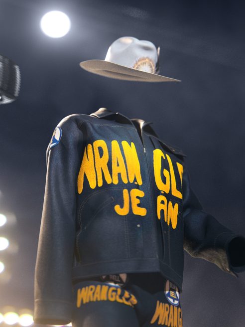 Wrangler debuted a two-part NFT drop under the name Mr. Wrangler that centers on a rare denim suit designed for Leon Bridges.