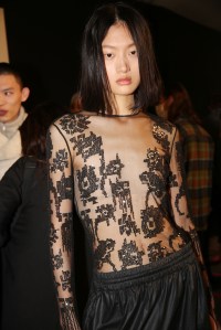 Backstage at Isabel Marant RTW Fall 2022