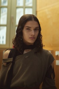 Backstage at Acne Studios RTW Fall 2022