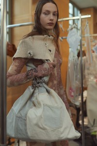 Backstage at Acne Studios RTW Fall 2022