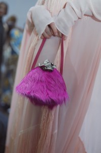 Backstage at Acne Studios RTW Fall 2022