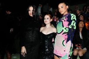 Adriana Lima, Madelaine Petsch, and Ella Balinska