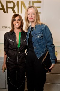Carine Roitfeld and Delphine Arnault